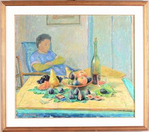 Emanuele Rambaldi - La siesta, 1966