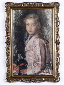 Pietro Gaudenzi - Ritratto di fanciulla