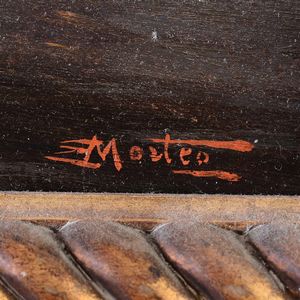 Ettore Morteo : Stazione Brignole  - Asta Dipinti del XIX-XX secolo - Associazione Nazionale - Case d'Asta italiane