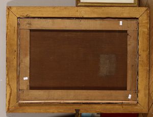 Scuola italiana del XIX secolo Scena di cantiere navale  - Asta Dipinti del XIX-XX secolo - Associazione Nazionale - Case d'Asta italiane