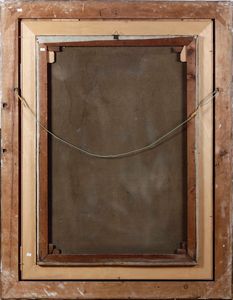 Artista del XIX secolo Villa Romana a Fiesole  - Asta Dipinti del XIX-XX secolo - Associazione Nazionale - Case d'Asta italiane