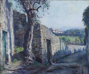 Berto Ferrari - L'ulivo secolare