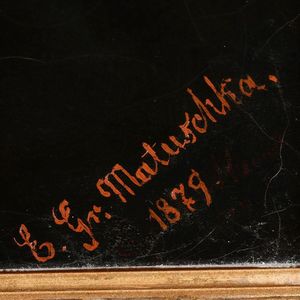 Matuschka (?) Ritratto di anziano  - Asta Dipinti del XIX-XX secolo - Associazione Nazionale - Case d'Asta italiane