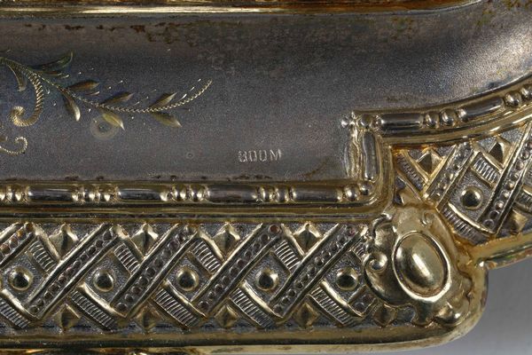 Set da scrittoio. Manifattura italiana, prima met� del XX secolo  - Asta Argenti - Associazione Nazionale - Case d'Asta italiane