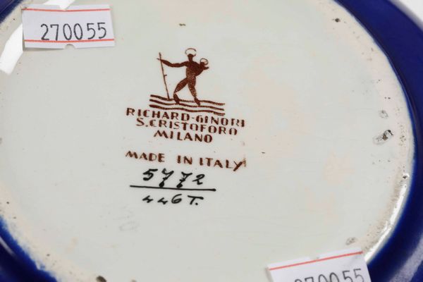 Vaso <BR>Milano, Manifattura San Cristoforo, inizi del XX secolo  - Asta Ceramiche - Associazione Nazionale - Case d'Asta italiane