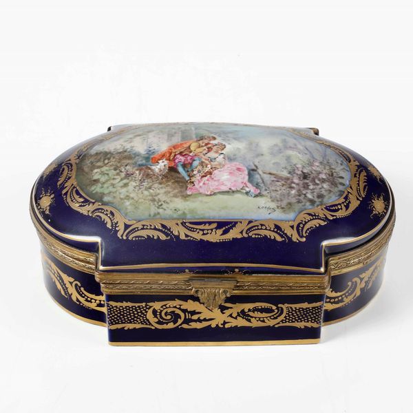 Cofanetto<BR>Francia, XIX-XX secolo  - Asta Ceramiche - Associazione Nazionale - Case d'Asta italiane