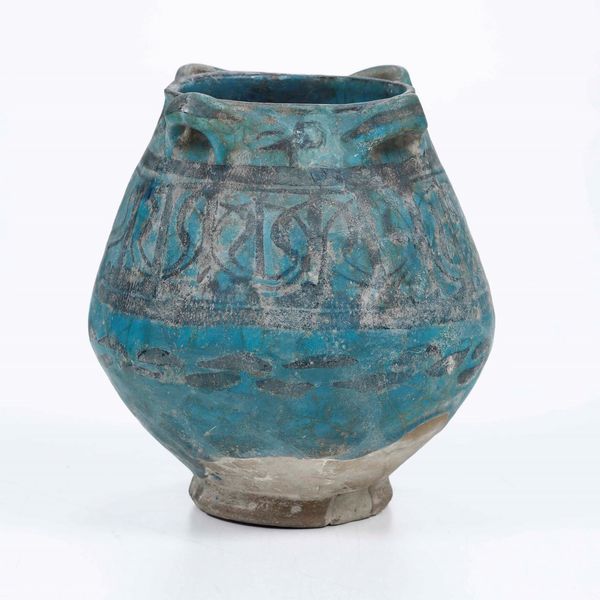 Piccolo vaso<BR>Siria, XII-XIII secolo  - Asta Ceramiche - Associazione Nazionale - Case d'Asta italiane