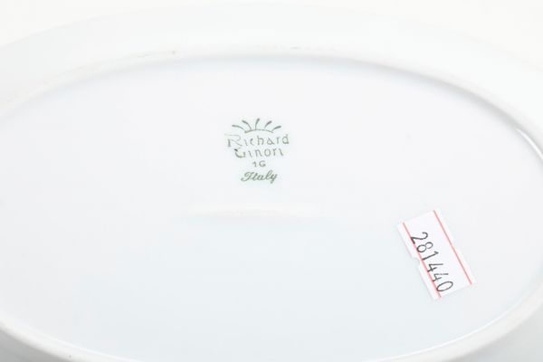 Servizio da tavola <BR>Doccia, Manifattura Richard Ginori, XX secolo  - Asta Ceramiche - Associazione Nazionale - Case d'Asta italiane