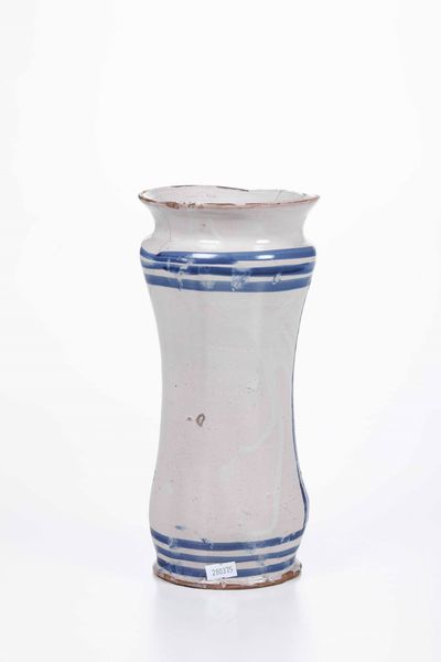Albarello<BR>Napoli, XIX (?)  - Asta Ceramiche - Associazione Nazionale - Case d'Asta italiane
