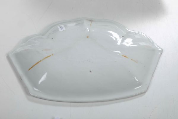Coppia di vassoietti<BR>Nove, Manifattura Antonibon, XVIII secolo circa  - Asta Ceramiche - Associazione Nazionale - Case d'Asta italiane