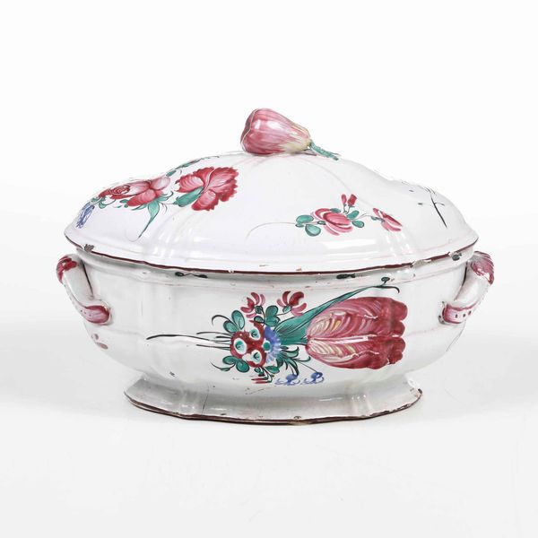 Zuppiera<BR>Francia dell'est, fine del XVIII secolo  - Asta Ceramiche - Associazione Nazionale - Case d'Asta italiane