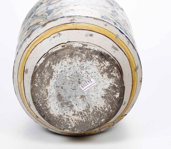 Albarello<BR>Sicilia, Caltagirone, XX secolo  - Asta Ceramiche - Associazione Nazionale - Case d'Asta italiane