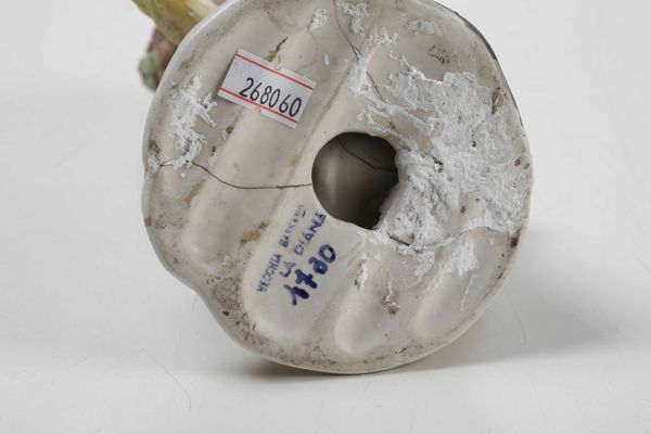 Figurina allegorica dell'Estate<BR>Veneto, Manifattura La Diana, XX secolo  - Asta Ceramiche - Associazione Nazionale - Case d'Asta italiane