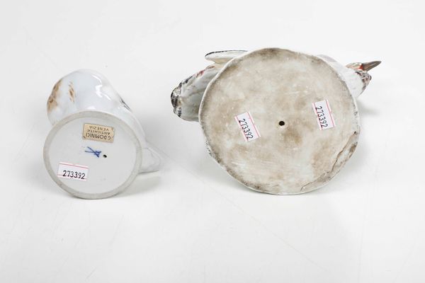 Figura di papera<BR>Meissen, XX secolo  - Asta Ceramiche - Associazione Nazionale - Case d'Asta italiane