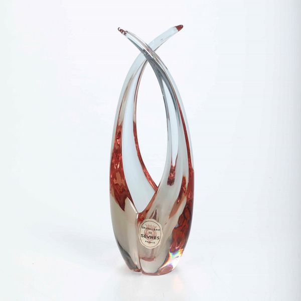 Piccolo vaso <BR>Francia, Manifattura di S�vres, seconda met� XX secolo  - Asta Ceramiche - Associazione Nazionale - Case d'Asta italiane