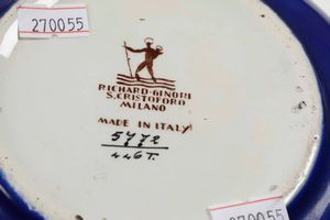 Vaso <BR>Milano, Manifattura San Cristoforo, inizi del XX secolo  - Asta Ceramiche - Associazione Nazionale - Case d'Asta italiane