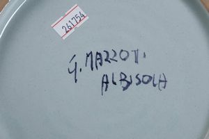 Quattro piatti<BR>Albisola, Manifattura Giuseppe Mazzotti, primi decenni del �900  - Asta Ceramiche - Associazione Nazionale - Case d'Asta italiane