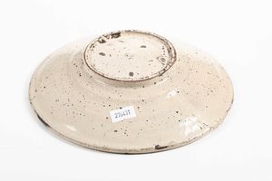 Piatto <BR>Italia centrale (?), XVIII-XIX secolo  - Asta Ceramiche - Associazione Nazionale - Case d'Asta italiane