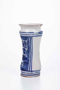 Albarello<BR>Napoli, XIX (?)  - Asta Ceramiche - Associazione Nazionale - Case d'Asta italiane