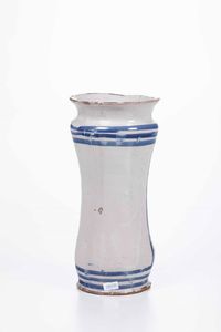Albarello<BR>Napoli, XIX (?)  - Asta Ceramiche - Associazione Nazionale - Case d'Asta italiane