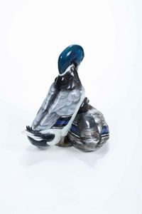 Gruppo con anatre<BR>Germania, Manifattura Rosenthal, 1941<BR>Modello di Willy Z�gel (M�nchen 1876 - Wolkenhof/Murrhardt 1950), 1912 circa  - Asta Ceramiche - Associazione Nazionale - Case d'Asta italiane