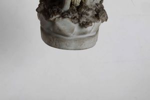 Coppia di figurine.<BR>Probabilmente veneto, fine XVIII inizio XX secolo  - Asta Ceramiche - Associazione Nazionale - Case d'Asta italiane