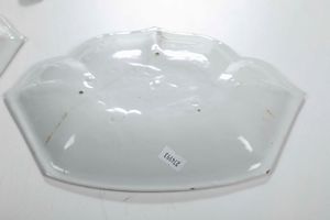 Coppia di vassoietti<BR>Nove, Manifattura Antonibon, XVIII secolo circa  - Asta Ceramiche - Associazione Nazionale - Case d'Asta italiane
