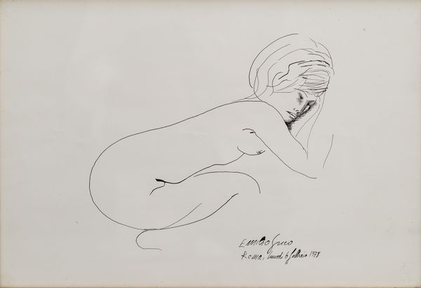 GRECO EMILIO (1913 - 1995) : Senza titolo.  - Asta Asta 418 | ARTE MODERNA E CONTEMPORANEA Online - Associazione Nazionale - Case d'Asta italiane