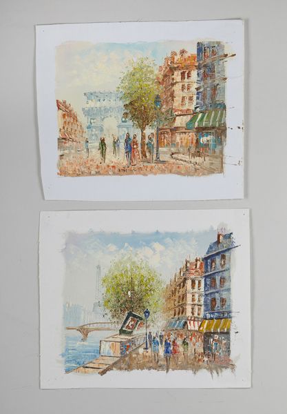 BURNETT CAROLINE (1877 - 1950) : Lotto composto da n. 2 opere.  - Asta Asta 418 | ARTE MODERNA E CONTEMPORANEA Online - Associazione Nazionale - Case d'Asta italiane