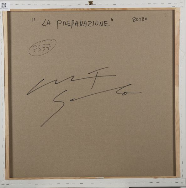 MONTUSCHI GIANCARLO (n. 1952) : La preparazione.  - Asta Asta 418 | ARTE MODERNA E CONTEMPORANEA Online - Associazione Nazionale - Case d'Asta italiane