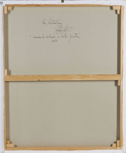 ARDOVINO ROBERTO (n. 1952) : Ricerca di volumi a tinte piatte.  - Asta Asta 418 | ARTE MODERNA E CONTEMPORANEA Online - Associazione Nazionale - Case d'Asta italiane