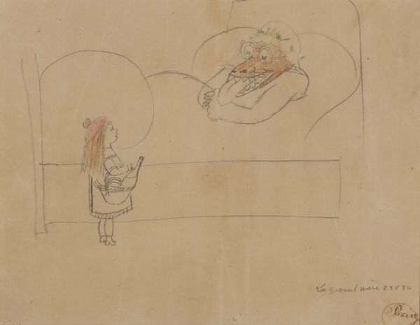 PASCIN JULES (1885 - 1930) : La grand-mre.  - Asta Asta 418 | ARTE MODERNA E CONTEMPORANEA Online - Associazione Nazionale - Case d'Asta italiane