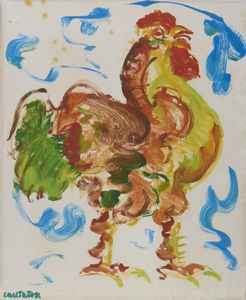 CANTATORE  DOMENICO (1906 - 1998) - Il gallo.