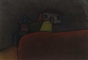 MIODRAG DORDEVIC (n. 1936) - Lotto composto da n.3 opere. Senza titolo.