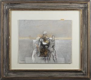 COCCETTA WALTER (n. 1951) - Dal ciclo 'I prigionieri'.