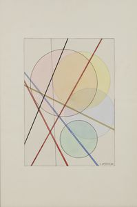 VERONESI LUIGI (1908 - 1998) - Senza titolo.