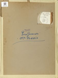 PURIFICATO DOMENICO (1915 - 1984) : Senza titolo.  - Asta Asta 418 | ARTE MODERNA E CONTEMPORANEA Online - Associazione Nazionale - Case d'Asta italiane