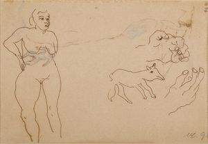 GERMANA' MIMMO (1944 - 1992) - Senza titolo.