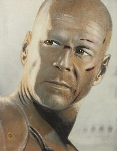 VIGNOLINI MARCO  (n. 1941) - Bruce Willis.
