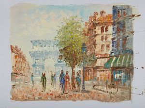 BURNETT CAROLINE (1877 - 1950) : Lotto composto da n. 2 opere.  - Asta Asta 418 | ARTE MODERNA E CONTEMPORANEA Online - Associazione Nazionale - Case d'Asta italiane