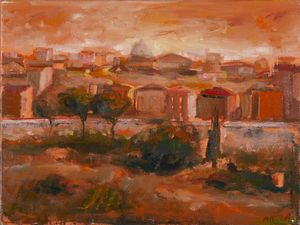 ATTARDI UGO (1923 - 2006) - Senza titolo.