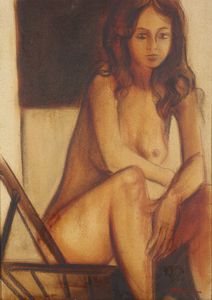 TROPEA SALVATORE  (n. 1943) - Figura femminile.