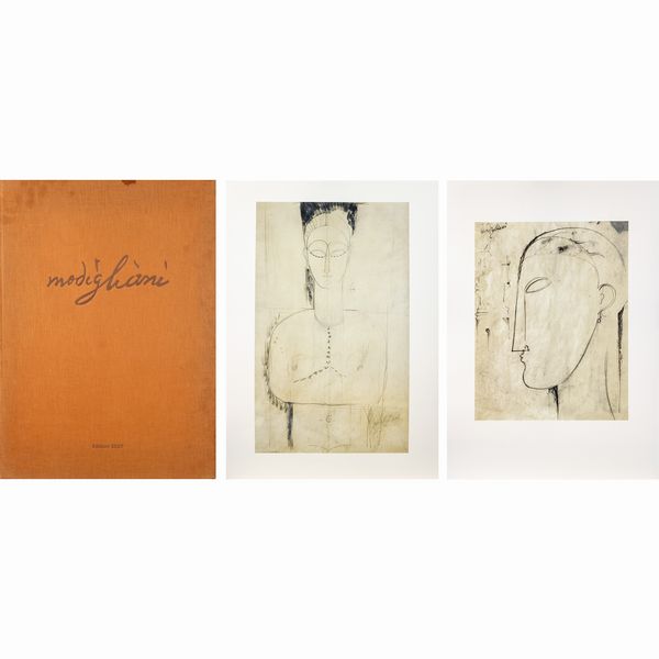 Benincasa Carmine, Modigliani libro d'artista  - Asta Asta a Tempo Web Only - Associazione Nazionale - Case d'Asta italiane