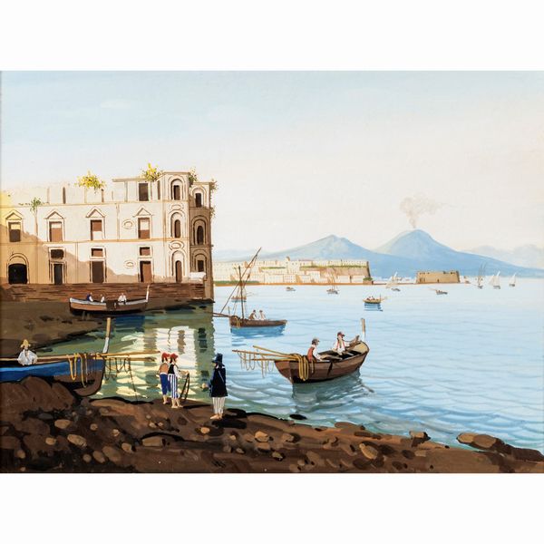 Scuola napoletana  - Asta Asta a Tempo Web Only - Associazione Nazionale - Case d'Asta italiane