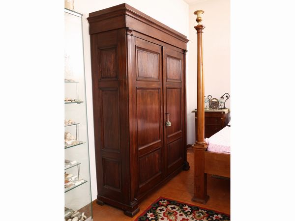 Armadio in gattice  - Asta Due collezioni pisane - Associazione Nazionale - Case d'Asta italiane