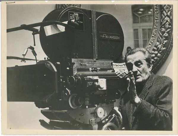 Luchino Visconti sul set di �Morte a Venezia�  - Asta Fotografia - Associazione Nazionale - Case d'Asta italiane