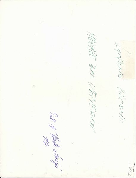 Luchino Visconti sul set di �Morte a Venezia�  - Asta Fotografia - Associazione Nazionale - Case d'Asta italiane