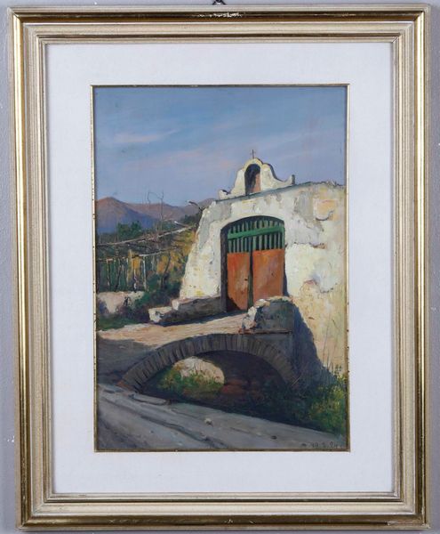 Giovanni Colmo : Paesaggio  - Asta Opere del XIX e XX secolo - Associazione Nazionale - Case d'Asta italiane