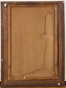 Scuola del XIX secolo Ritratto maschile  - Asta Opere del XIX e XX secolo - Associazione Nazionale - Case d'Asta italiane