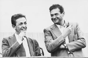 Vezio Sabatini - Enrico Berlinguer e Luciano Lama